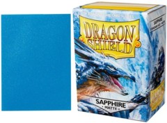 Dragon Shield Sleeves: Matte Sapphire (Box Of 100)